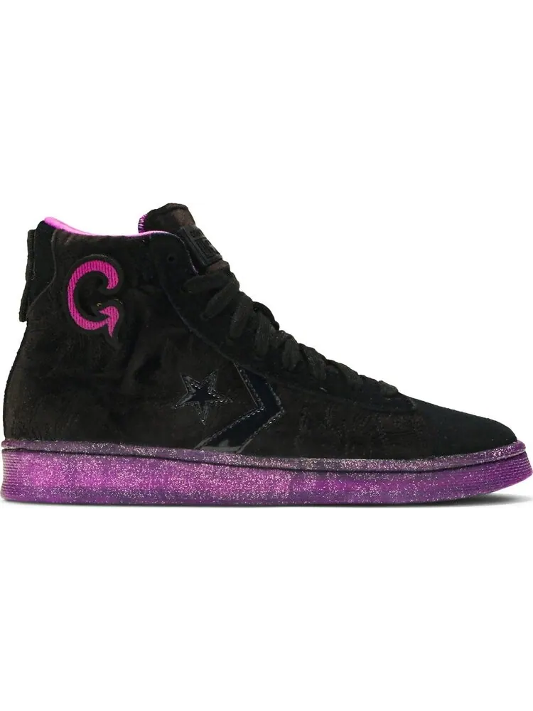 Кроссовки Converse Joe Freshgoods x Pro Leather High Black Purple — изображение 1 из 8, черный