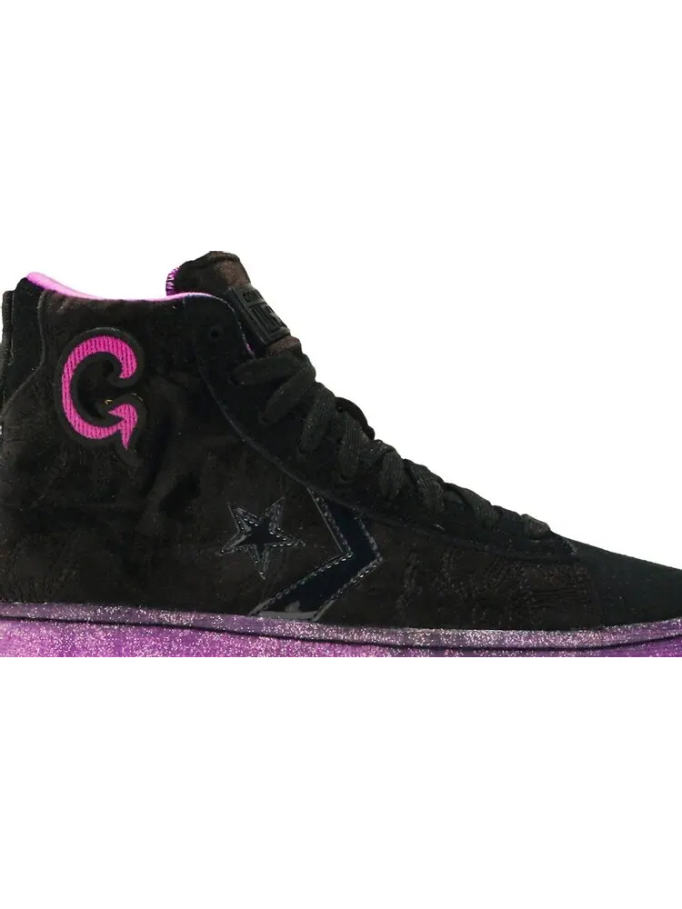 Кроссовки Converse Joe Freshgoods x Pro Leather High Black Purple — изображение 2 из 8, черный