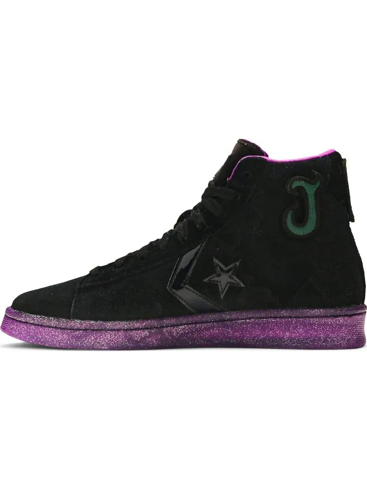 Кроссовки Converse Joe Freshgoods x Pro Leather High Black Purple — изображение 3 из 8, черный
