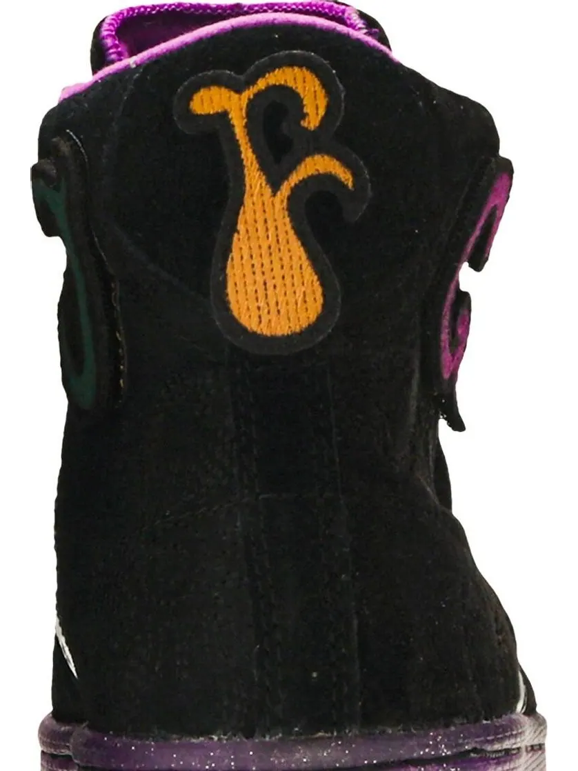 Кроссовки Converse Joe Freshgoods x Pro Leather High Black Purple — изображение 7 из 8, черный