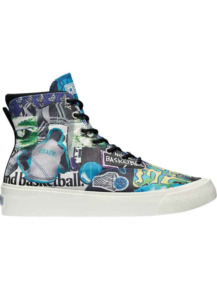 Кроссовки Converse Skid Grip High Beat the World — изображение 1 из 1, мульти