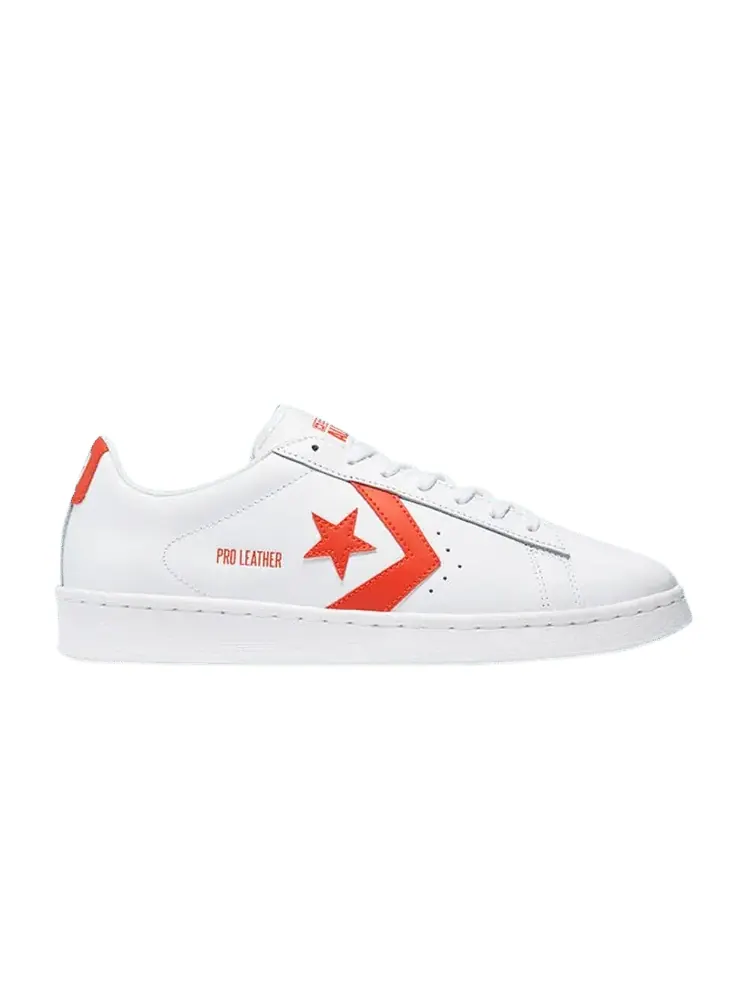 Кроссовки Converse Pro Leather Low 'Color Pop - White Bright Poppy' — изображение 1 из 1, белый/яркий/белый