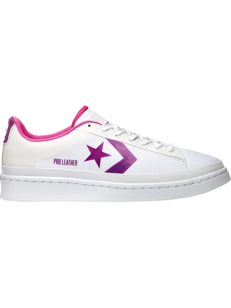 Кроссовки Converse Pro Leather Low Miami Vibez - Nightfall Violet — изображение 1 из 1, белый