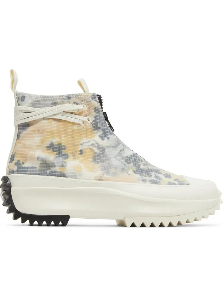 Кроссовки Converse Run Star Hike High Washed Florals — изображение 1 из 8, бежевый