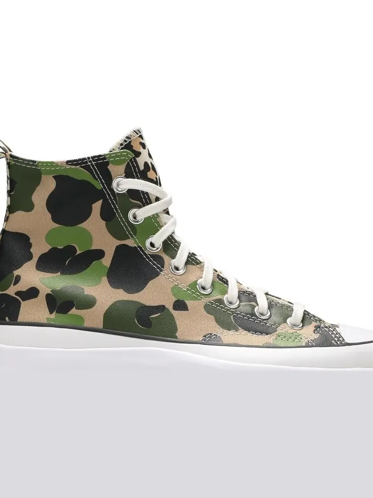 Кроссовки Converse Run Star Hike High Archive Print Camo — изображение 2 из 8, зеленый