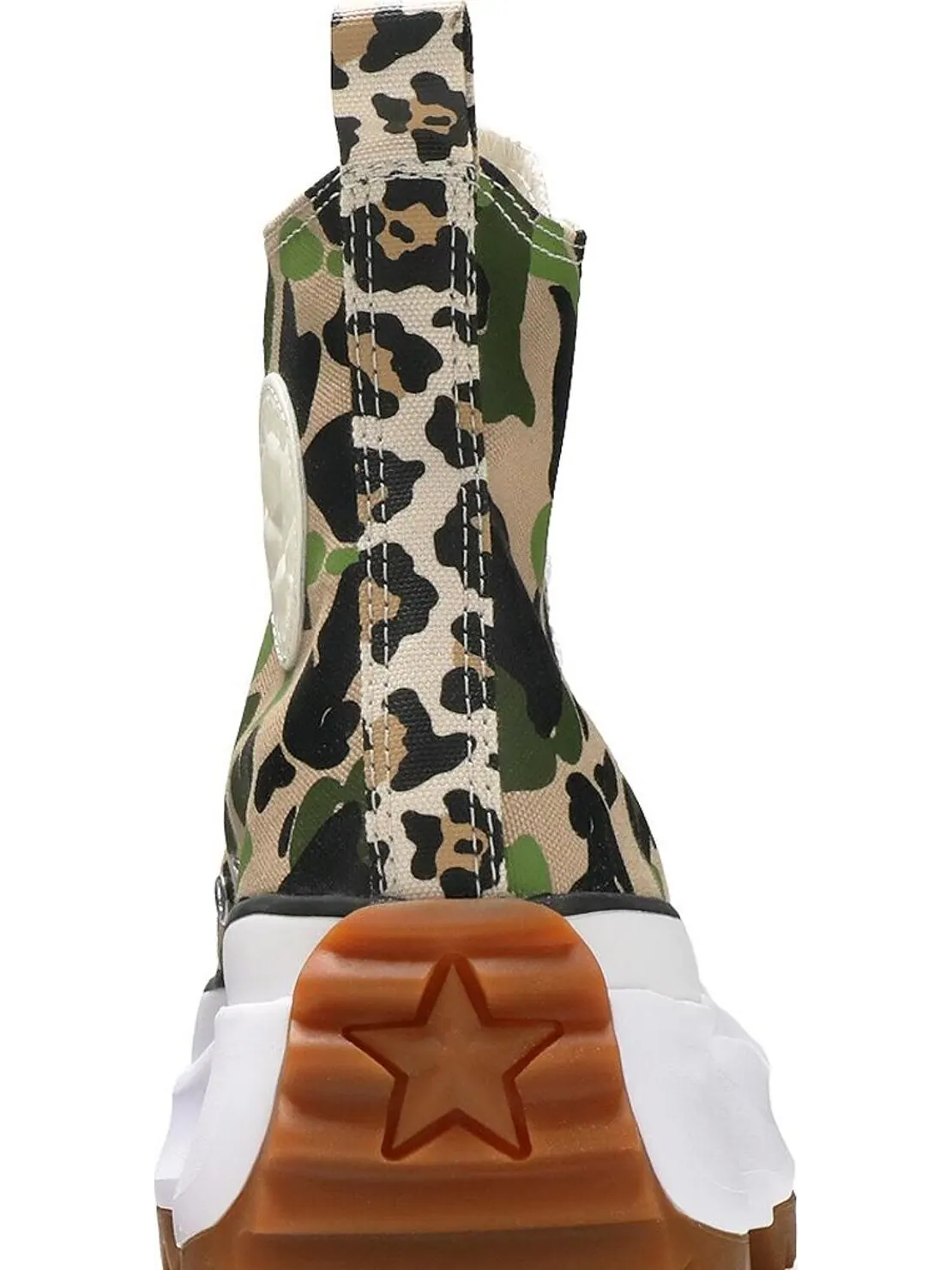 Кроссовки Converse Run Star Hike High Archive Print Camo — изображение 7 из 8, зеленый