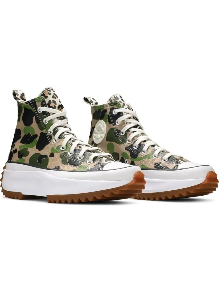 Кроссовки Converse Run Star Hike High Archive Print Camo — изображение 8 из 8, зеленый