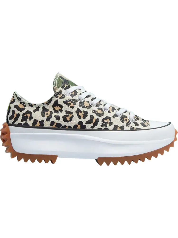 Кроссовки Converse Run Star Hike Low Leopard — изображение 1 из 1, коричневый