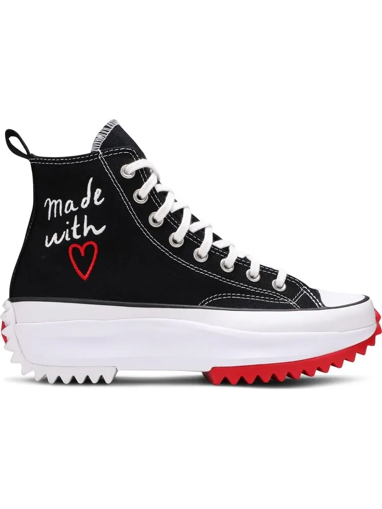 Кроссовки Converse Run Star Hike Valentines Day — изображение 1 из 8, черный