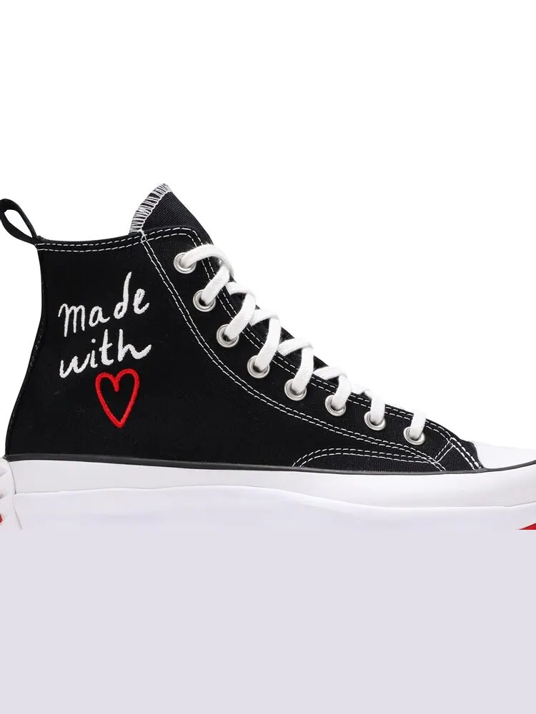 Кроссовки Converse Run Star Hike Valentines Day — изображение 2 из 8, черный