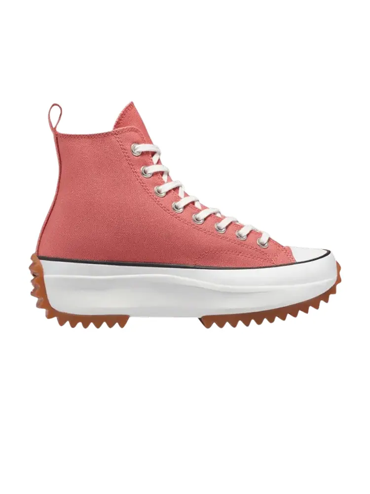 Кроссовки Converse Run Star Hike High 'Terracotta Pink Gum' — изображение 1 из 1, розовый/винтажный белый