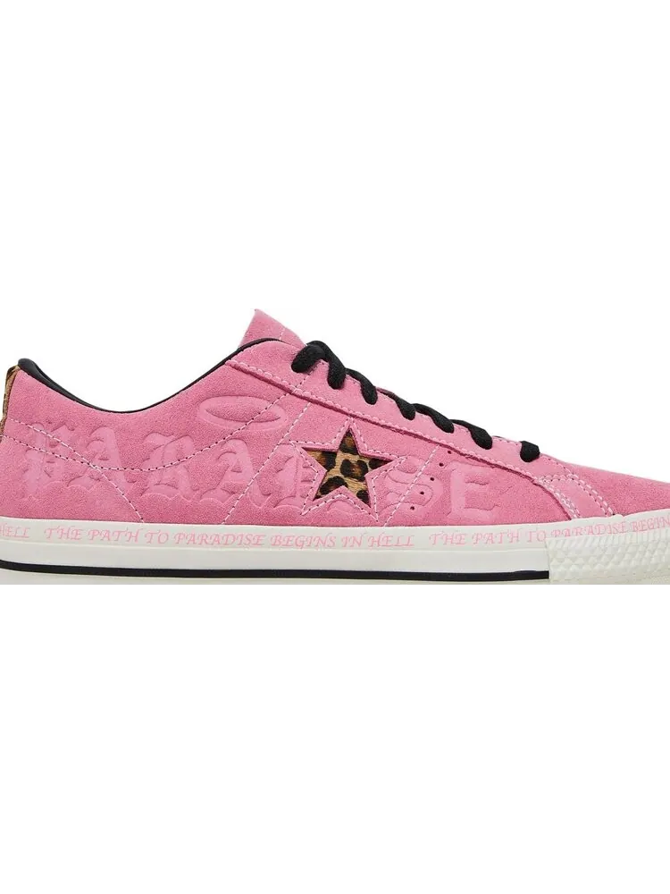 Кроссовки Converse Sean Pablo x One Star Pro Low Paradise - 90s Pink — изображение 2 из 8, розовый