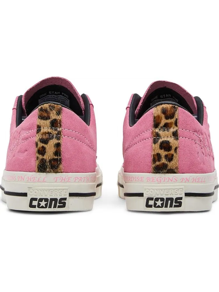 Кроссовки Converse Sean Pablo x One Star Pro Low Paradise - 90s Pink — изображение 6 из 8, розовый