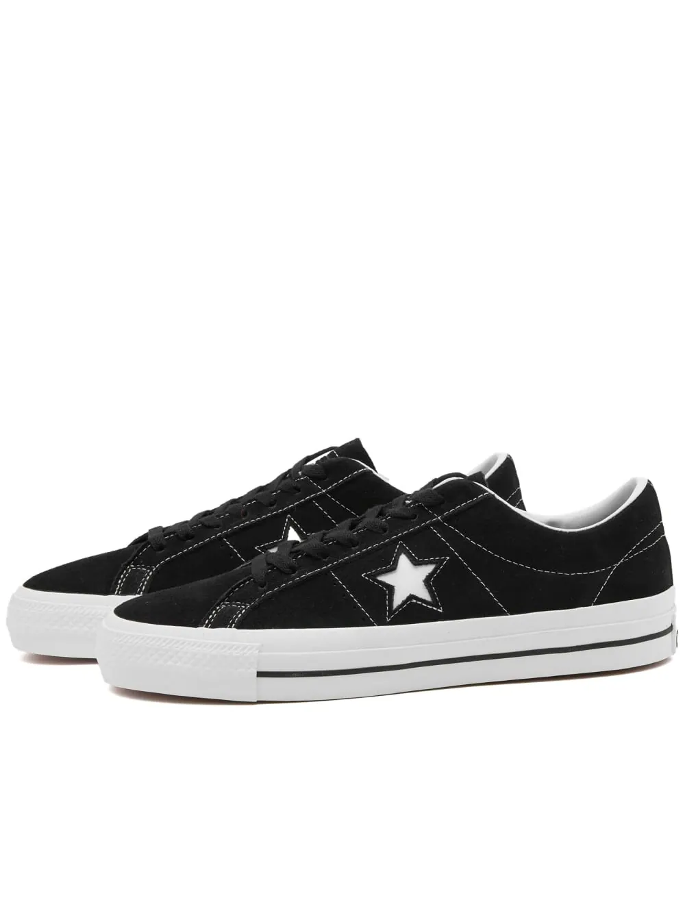 Кроссовки Converse One Star Pro Ox — изображение 1 из 6, черный белый