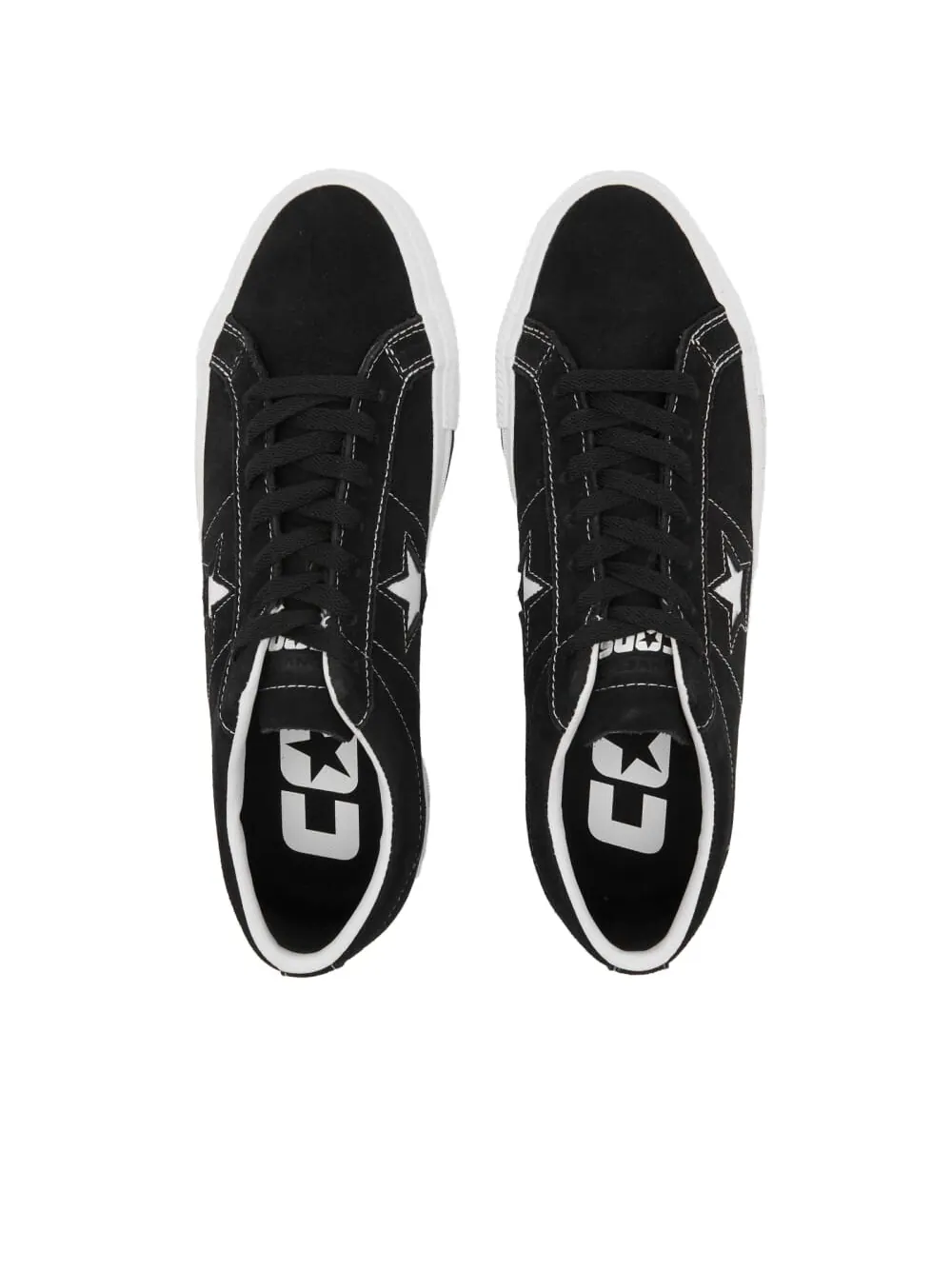Кроссовки Converse One Star Pro Ox — изображение 5 из 6, черный белый