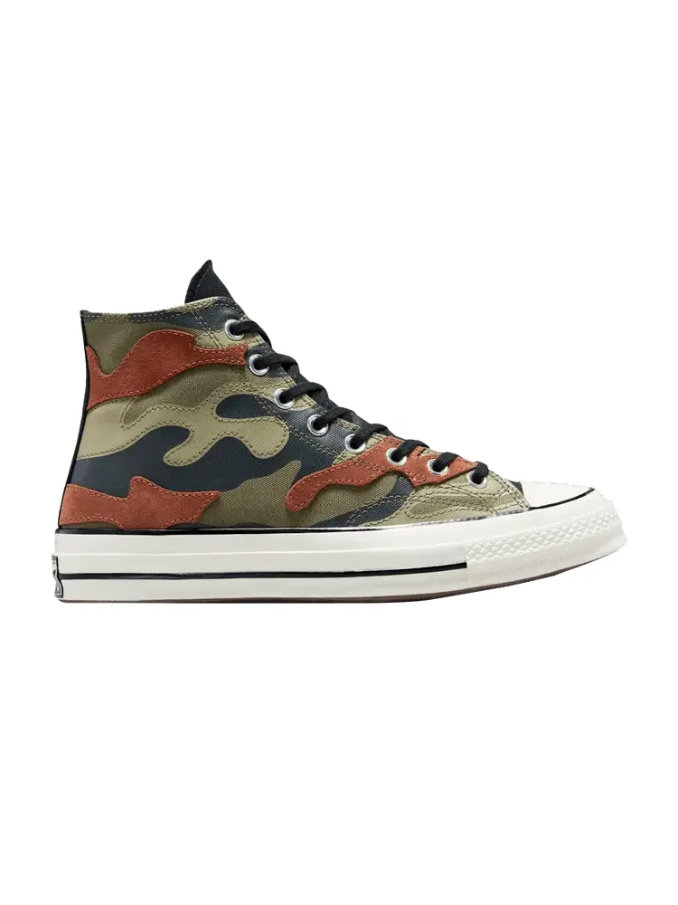 Кроссовки Converse Chuck 70 High 'Hybrid Camo' — изображение 1 из 1, черный