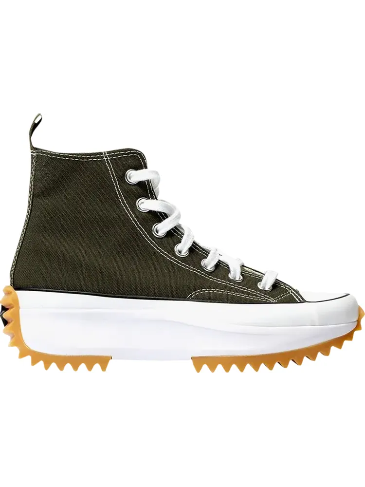 Кроссовки Converse Run Star Hike High Cargo Khaki — изображение 1 из 1, зеленый