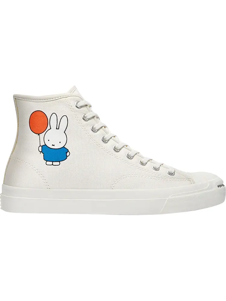 Кроссовки Converse POP Trading Company x Jack Purcell Pro High Miffy - Egret — изображение 1 из 1, бежевый