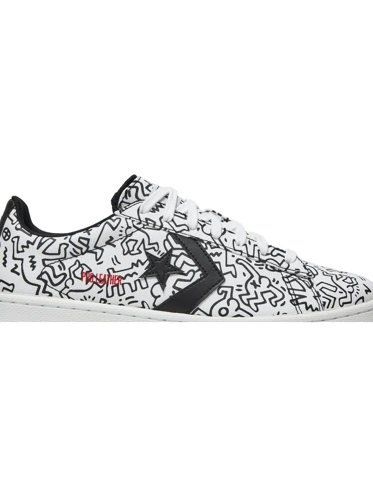 Кроссовки Converse Keith Haring x Pro Leather Low — изображение 2 из 8, белый