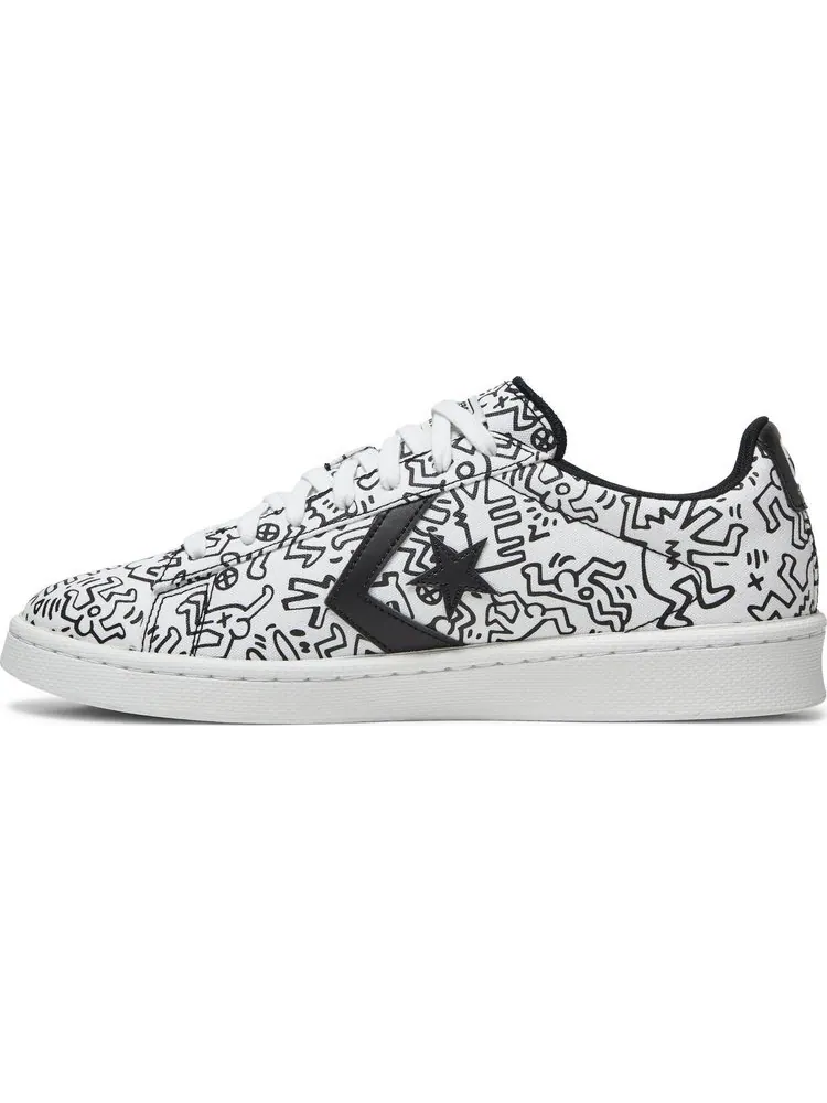 Кроссовки Converse Keith Haring x Pro Leather Low — изображение 3 из 8, белый
