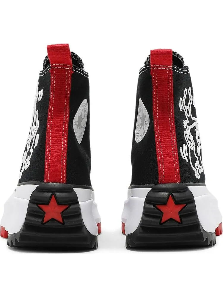 Кроссовки Converse Keith Haring x Run Star Hike — изображение 6 из 8, черный