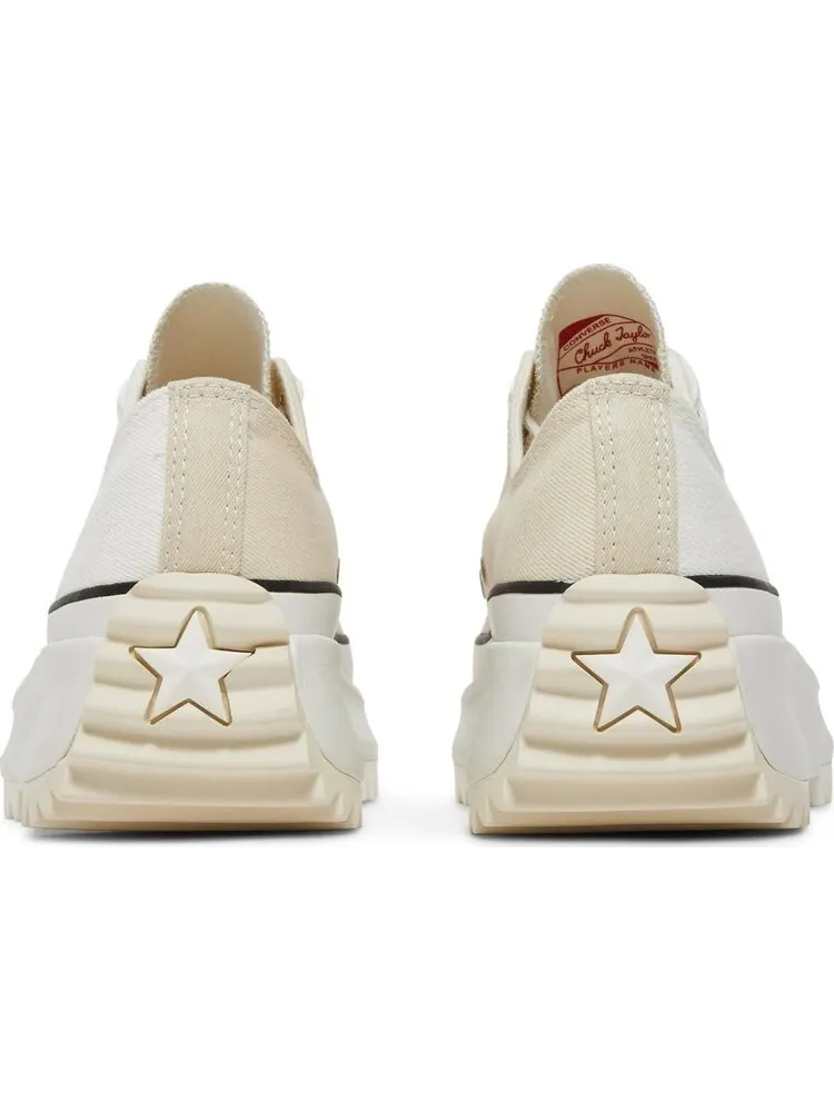Кроссовки Converse Run Star Hike Low Summer Denim - Vintage White — изображение 6 из 8, бежевый