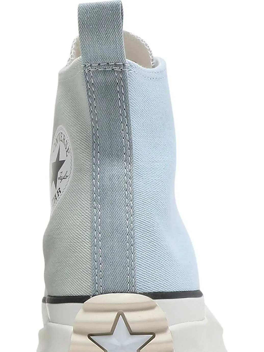 Кроссовки Converse Run Star Hike High Summer Denim - Blue — изображение 7 из 8, синий