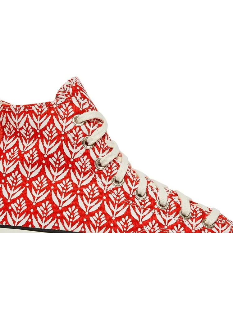 Кроссовки Converse Run Star Hike High Summer Spirit - Bright Poppy — изображение 2 из 8, красный