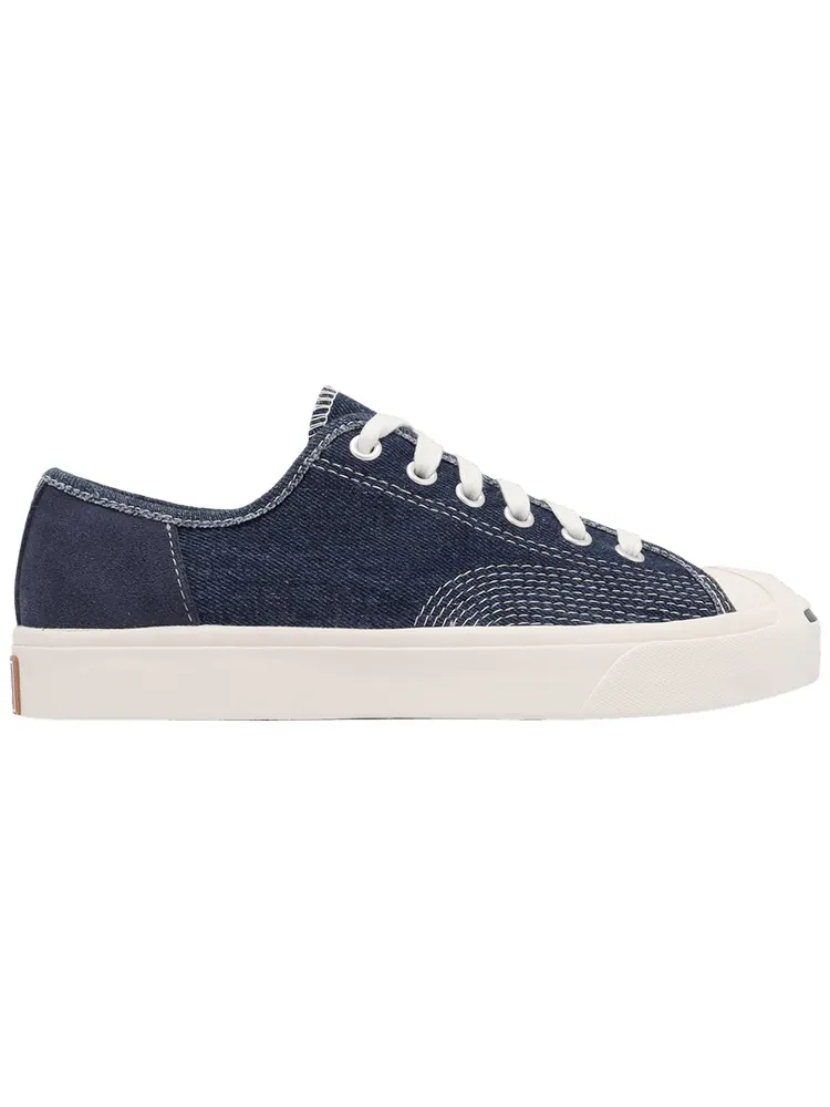 Кроссовки Converse Jack Purcell Low 'Navy Washed Denim' — изображение 1 из 1, синий