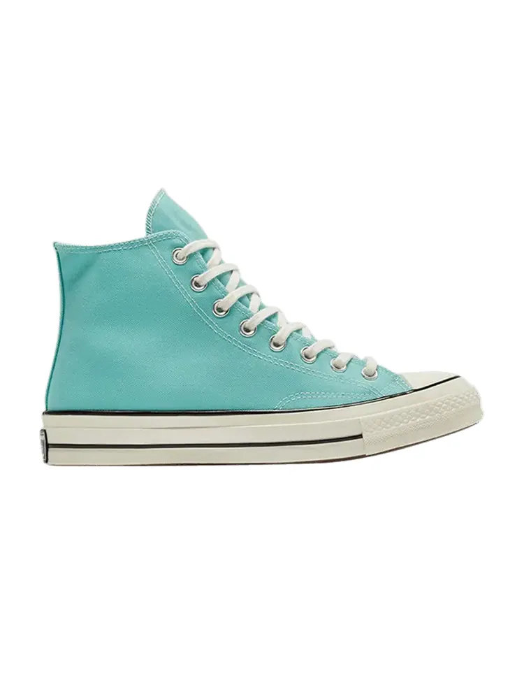 Кроссовки Converse Chuck 70 High 'Bright Aqua' — изображение 1 из 1, яркий голубой//черный