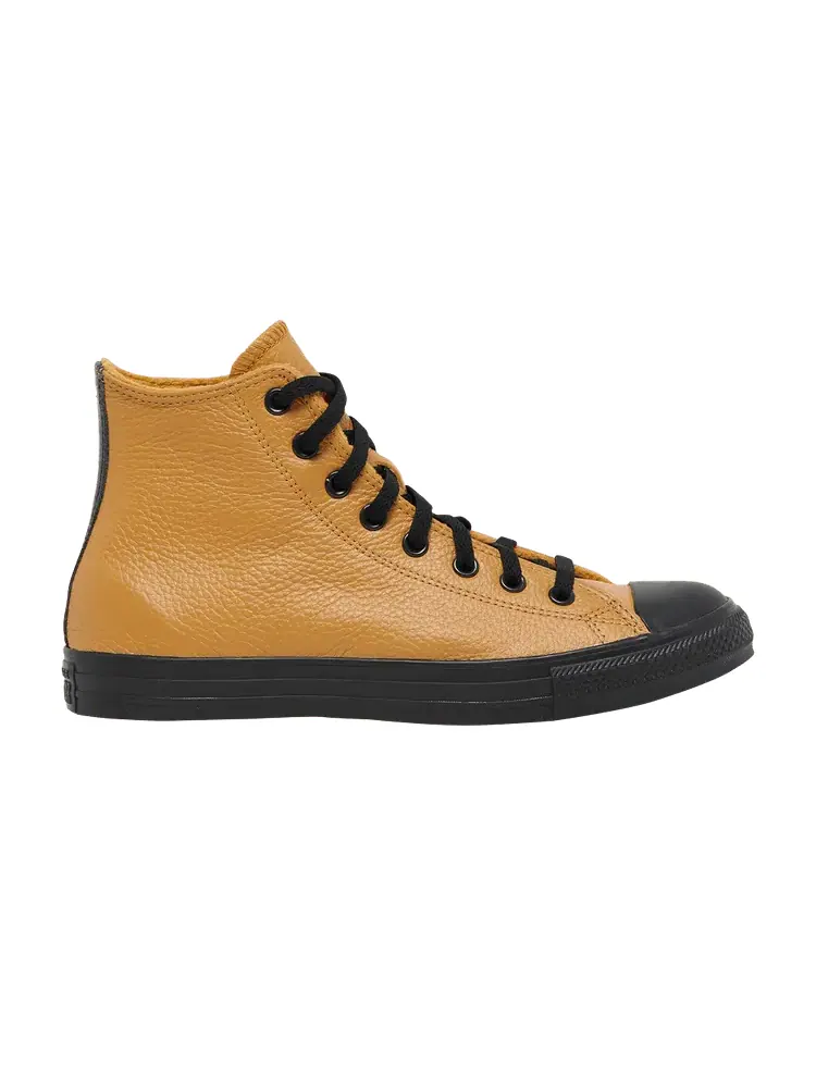 Кроссовки Converse Chuck Taylor All Star Lined Leather High 'Wheat' — изображение 1 из 1, черный