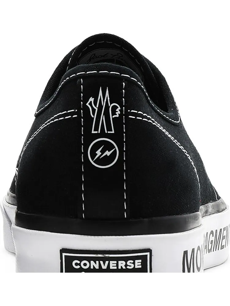 Кроссовки Converse Fragment Design x Moncler x Jack Purcell Black — изображение 7 из 8, черный
