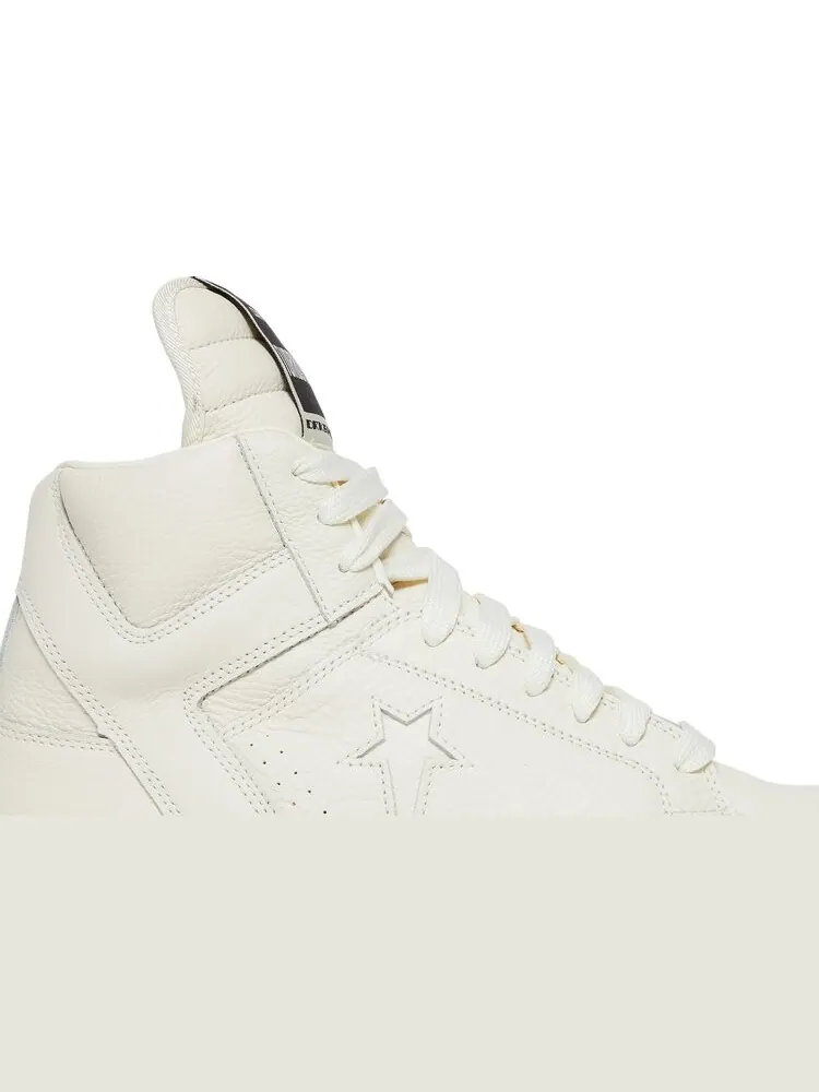 Кроссовки Converse Rick Owens x TURBOWPN Mid Egret — изображение 2 из 8, белый