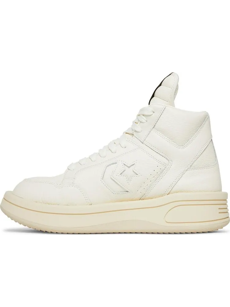 Кроссовки Converse Rick Owens x TURBOWPN Mid Egret — изображение 3 из 8, белый