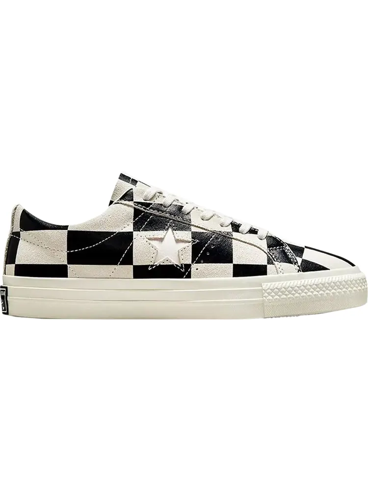 Кроссовки Converse One Star Low Warped Board - White Black — изображение 1 из 1, черный