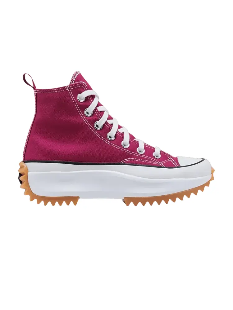 Кроссовки Converse Run Star Hike High 'Midnight Hibiscus' — изображение 1 из 1, черный/белый