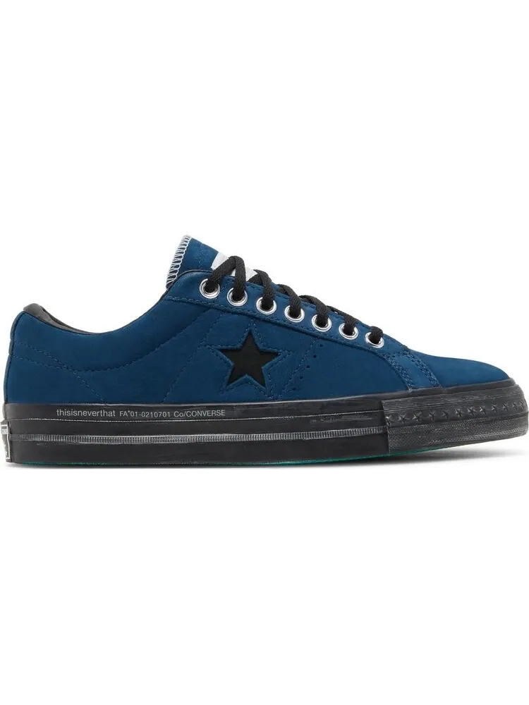 Кроссовки Converse thisisneverthat x One Star Low New Vintage — изображение 1 из 8, синий