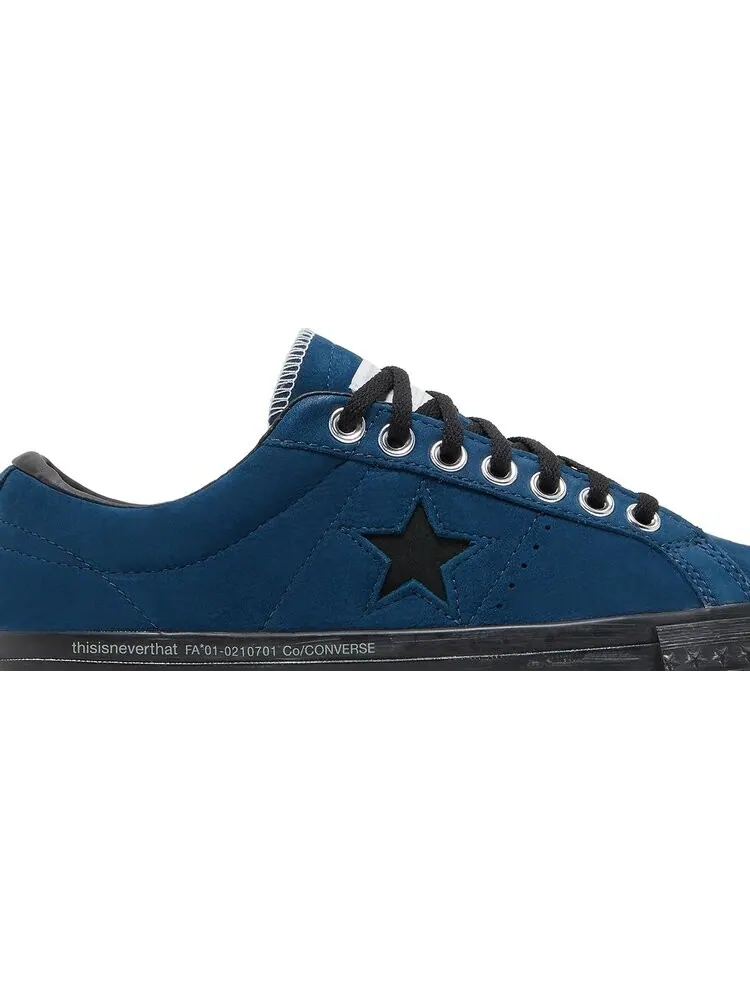 Кроссовки Converse thisisneverthat x One Star Low New Vintage — изображение 2 из 8, синий