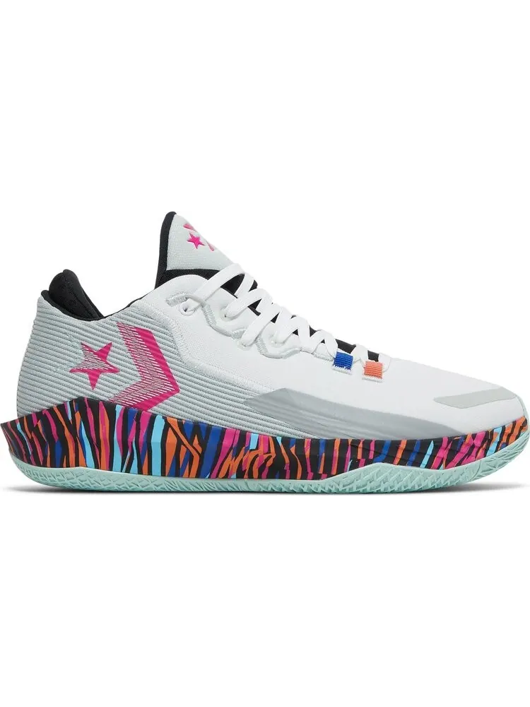 Кроссовки Converse All Star BB Jet Low Striped — изображение 1 из 8, белый