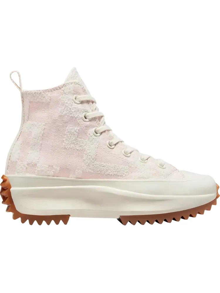 Кроссовки Converse Run Star Hike Platform High Egret Pink Clay — изображение 1 из 1, белый