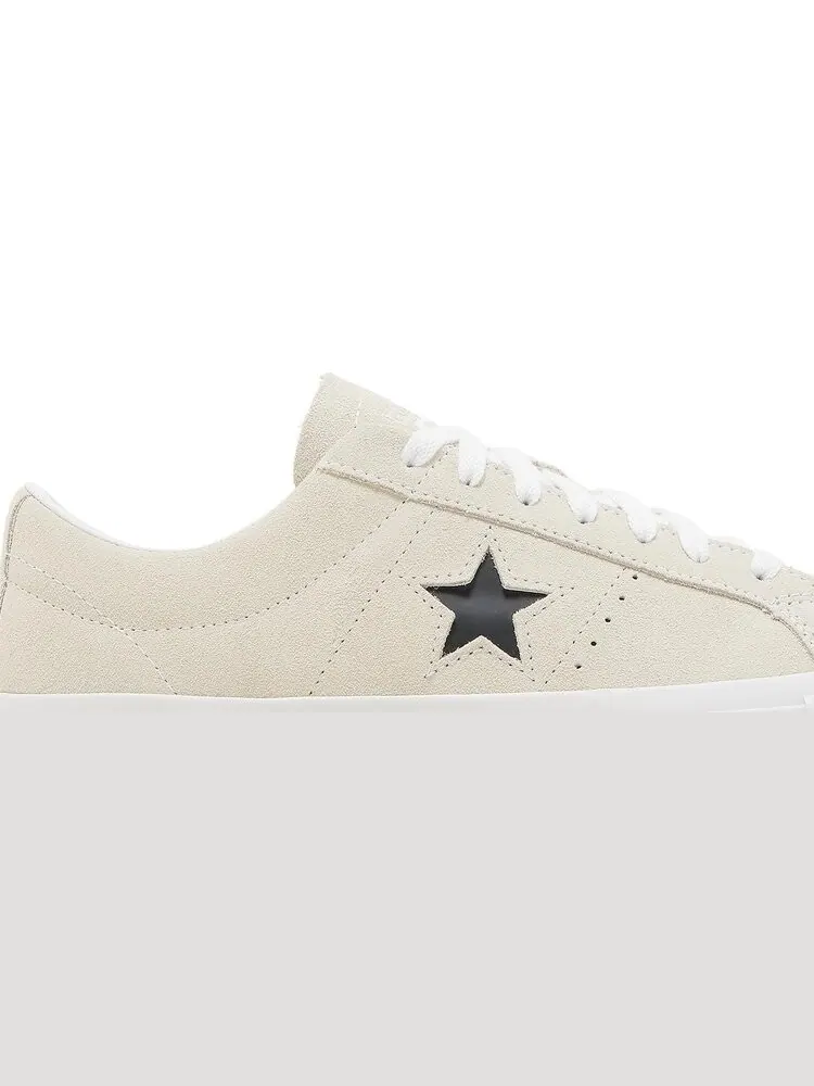 Кроссовки Converse One Star Pro Suede Low Egret White — изображение 2 из 8, бежевый