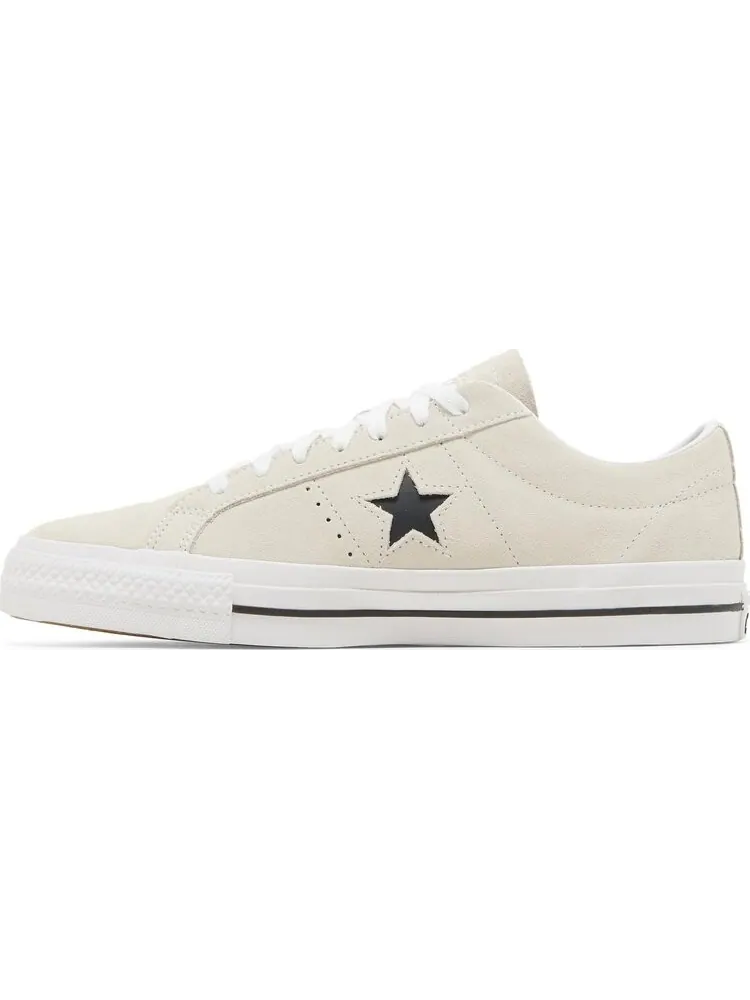 Кроссовки Converse One Star Pro Suede Low Egret White — изображение 3 из 8, бежевый