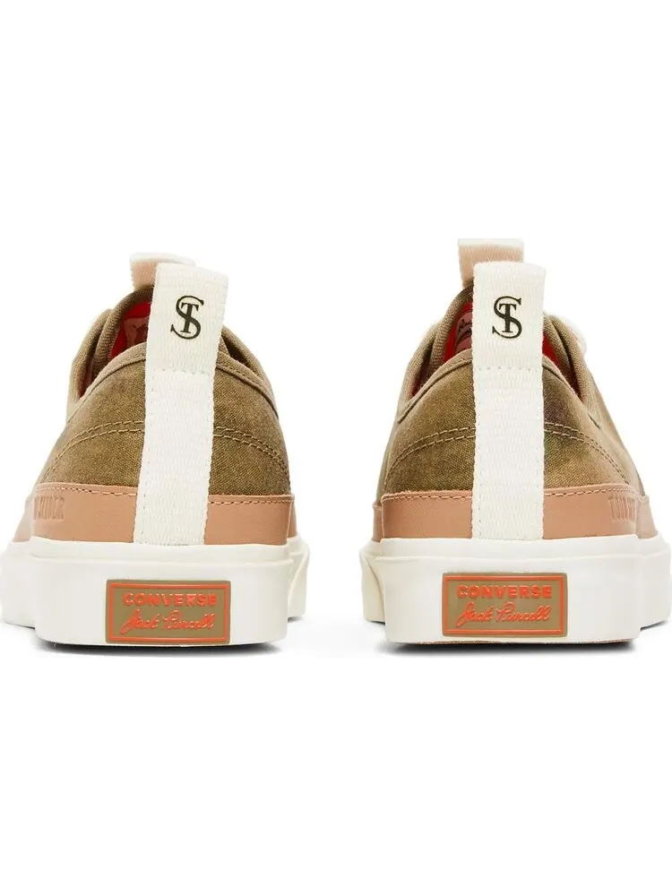 Кроссовки Converse Todd Snyder x Jack Purcell Low Rebel Prep — изображение 6 из 8, зеленый