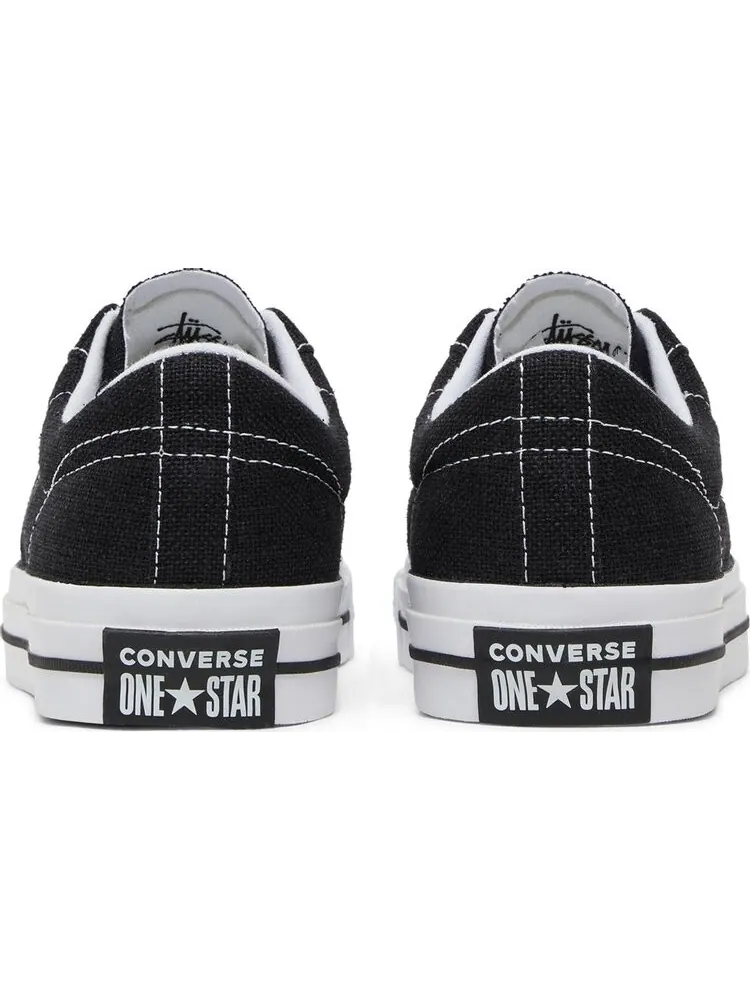Кроссовки Converse Stussy x One Star Low Black — изображение 6 из 10, черный