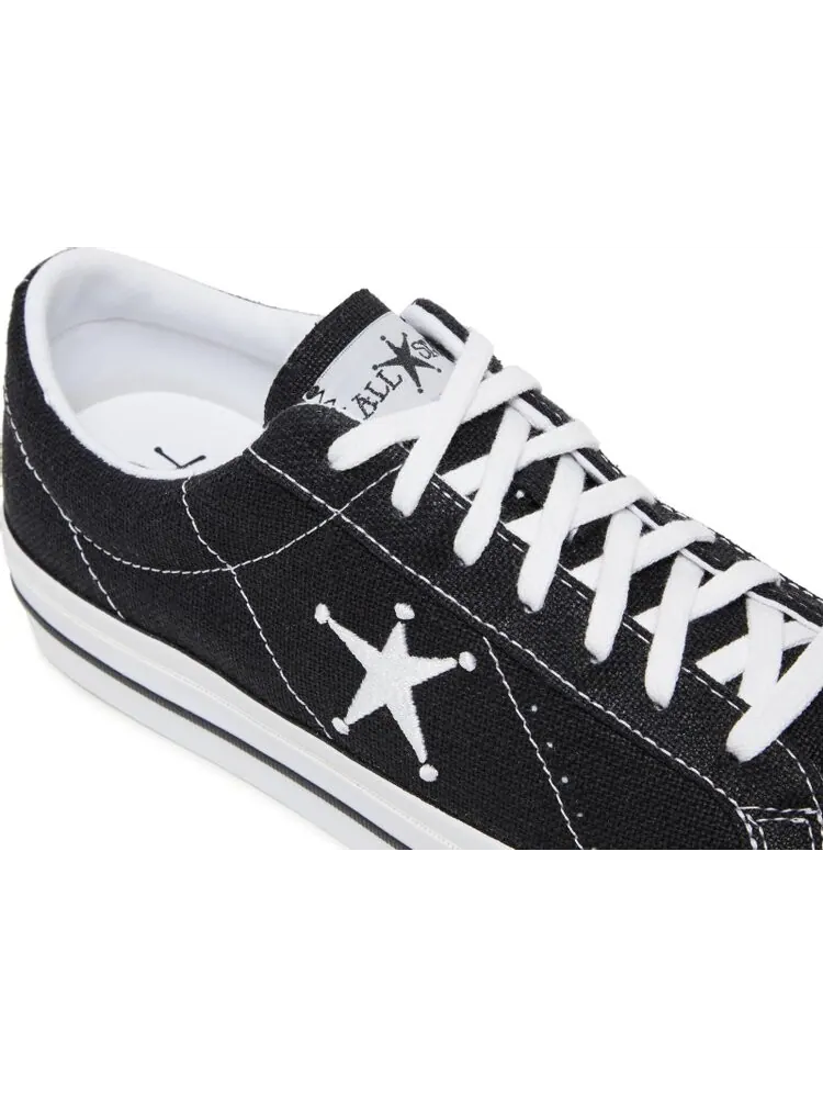 Кроссовки Converse Stussy x One Star Low Black — изображение 9 из 10, черный