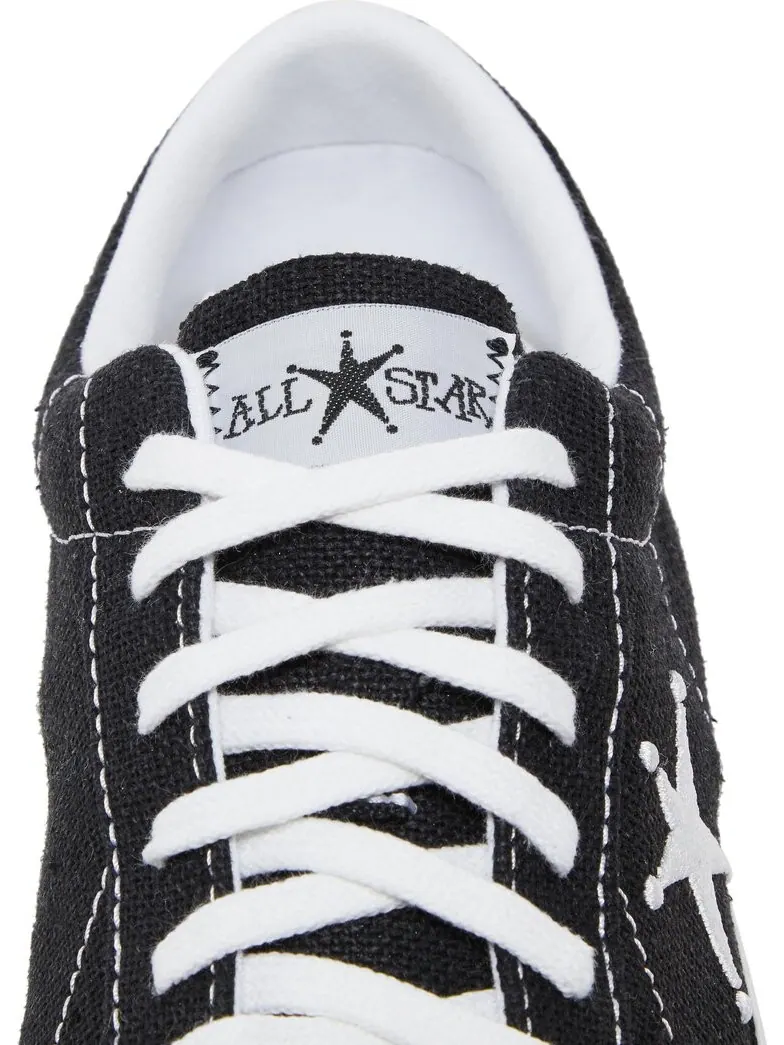 Кроссовки Converse Stussy x One Star Low Black — изображение 10 из 10, черный