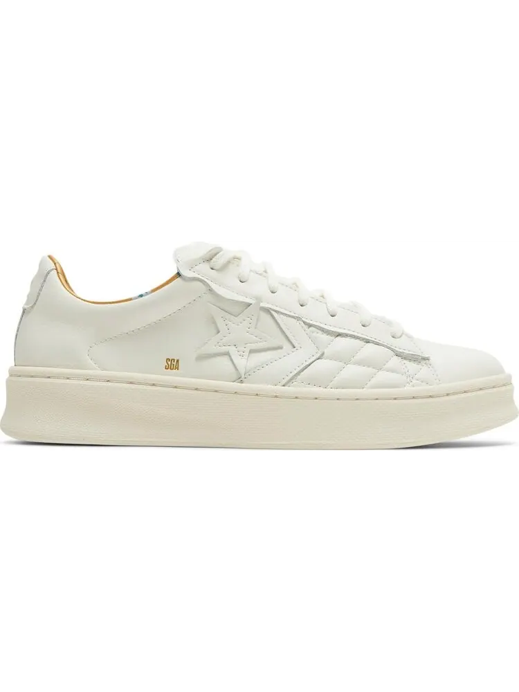 Кроссовки Converse Shai Gilgeous-Alexander x Pro Leather Lift Platform Chase the Drip — изображение 1 из 8, бежевый