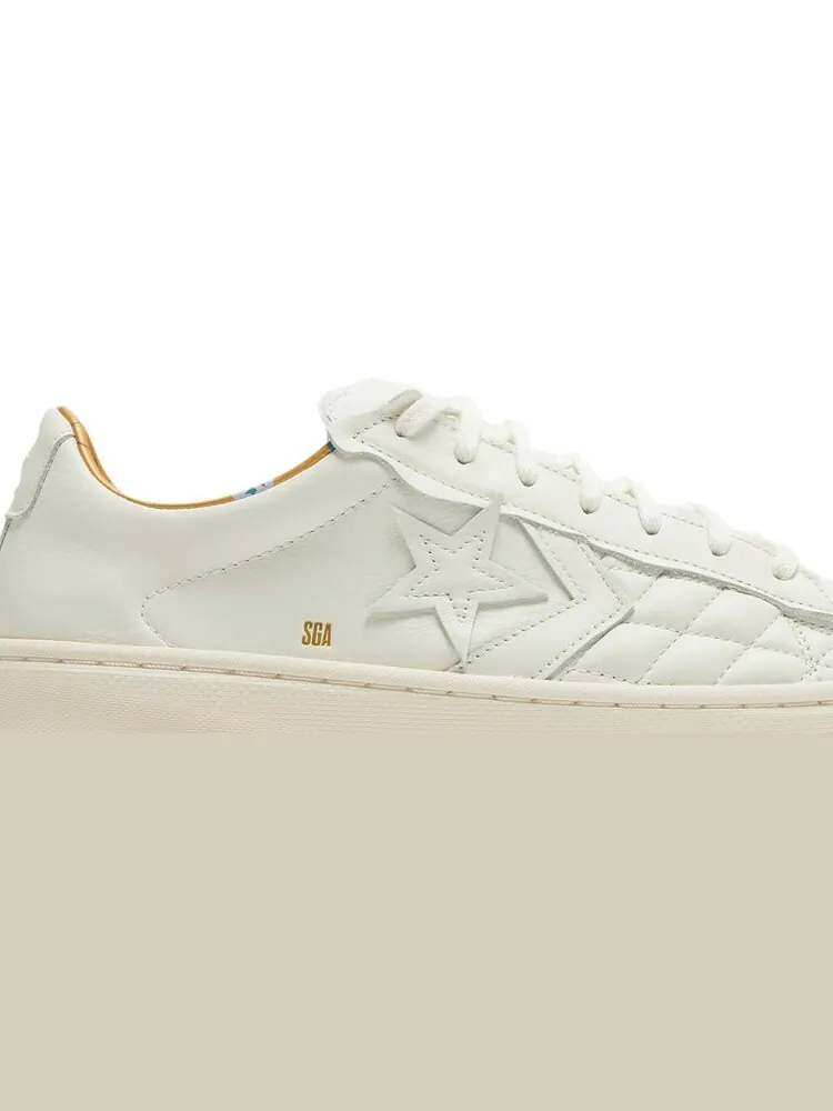 Кроссовки Converse Shai Gilgeous-Alexander x Pro Leather Lift Platform Chase the Drip — изображение 2 из 8, бежевый