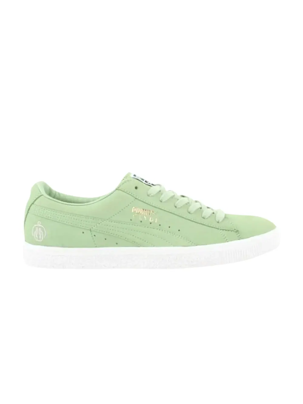 Кроссовки Clyde Puma — изображение 1 из 1, зеленый-белый