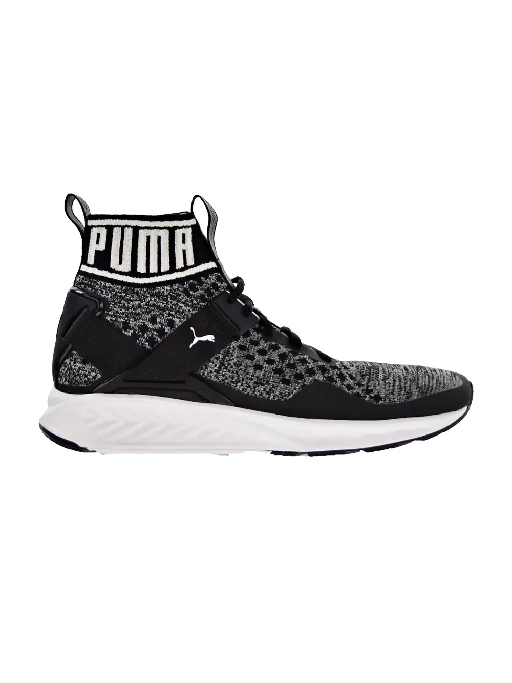 Кроссовки Ignite evoKnit Puma — изображение 1 из 1, черный//белый